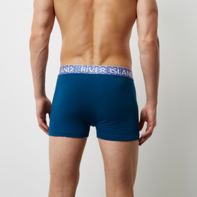 Multicoloured branded boxers pack